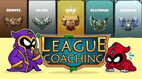 you can get coaching for league of legends